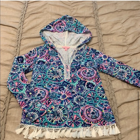 Lilly Pulitzer UPF 50+ Harmon Hoodie - Picture 3 of 14